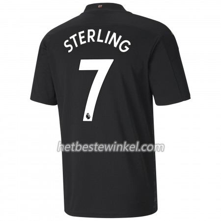 Manchester City Raheem Sterling 7 Voetbalshirts Uit 2020/21